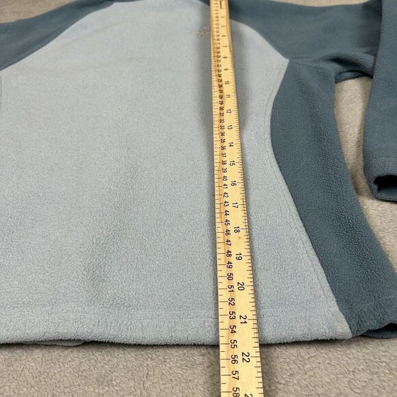 North Face Fleece Jacket Womens Small Gray Full Zip Sweater Outdoors Zip Pocket - Picture 9 of 10
